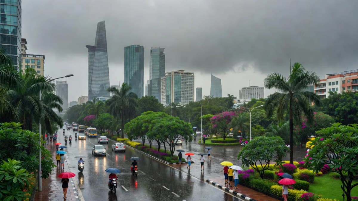 Dự báo thời tiết Hồ Chí Minh ngày mai 29/6