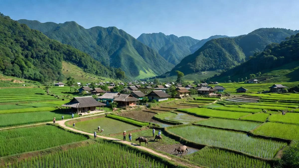 Xã Phương Viên, Huyện Chợ Đồn, Tỉnh Bắc Kạn