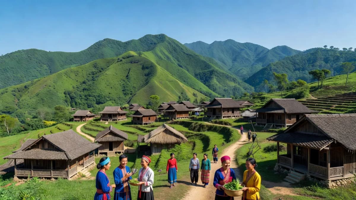 Xã Hồng An, Huyện Bảo Lạc, Tỉnh Cao Bằng