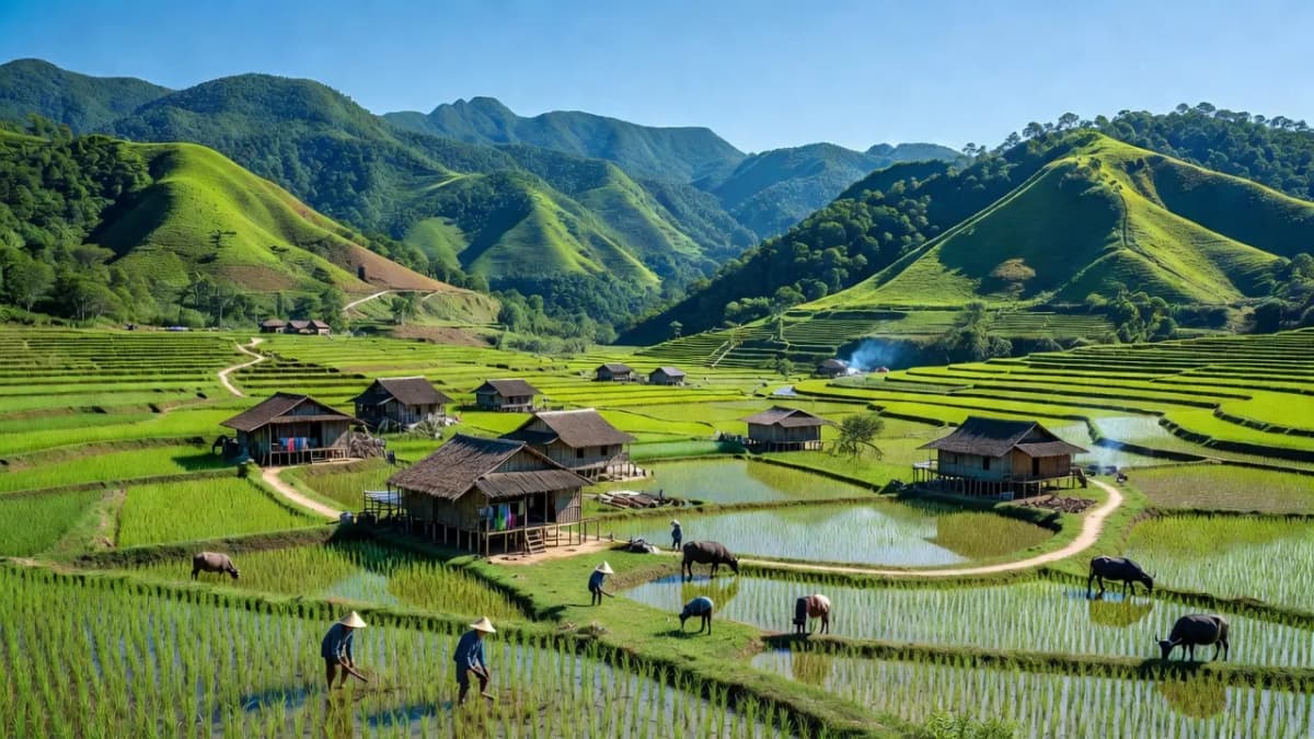 Xã Lý Bôn, Huyện Bảo Lâm, Tỉnh Cao Bằng