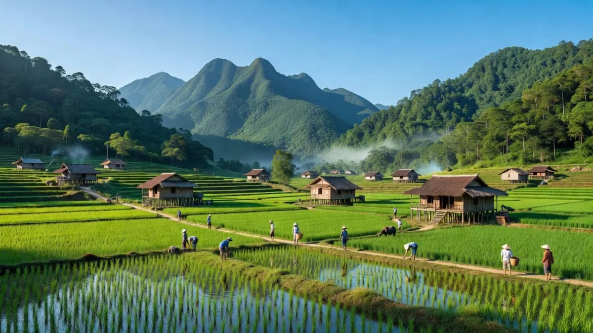 Xã Nam Quang, Huyện Bảo Lâm, Tỉnh Cao Bằng