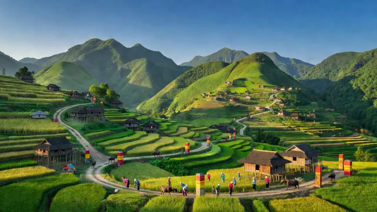 Huyện Hạ Lang, Tỉnh Cao Bằng - Giới thiệu quận huyện