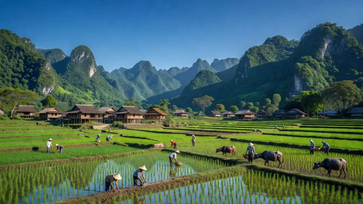 Xã Quang Trung, Huyện Hoà An, Tỉnh Cao Bằng