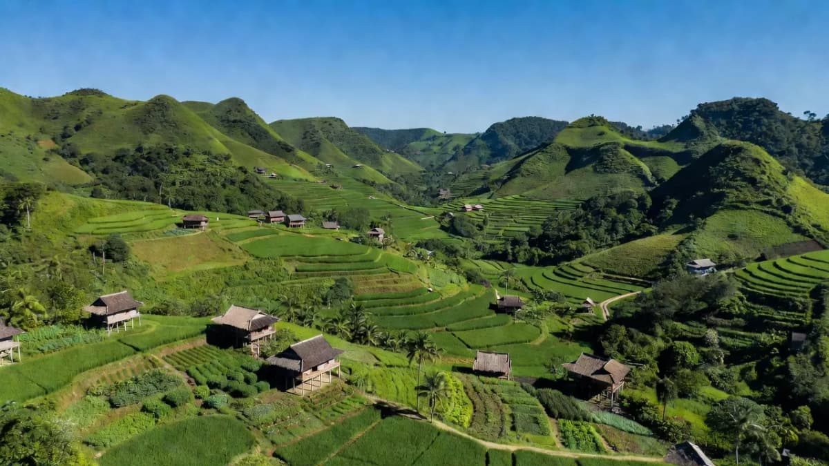 Huyện Quảng Hòa, Tỉnh Cao Bằng - Giới thiệu quận huyện