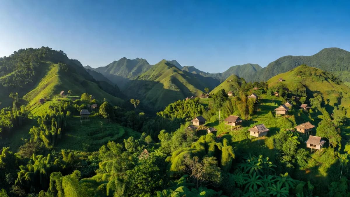 Huyện Mường Nhé, Tỉnh Điện Biên - Giới thiệu quận huyện