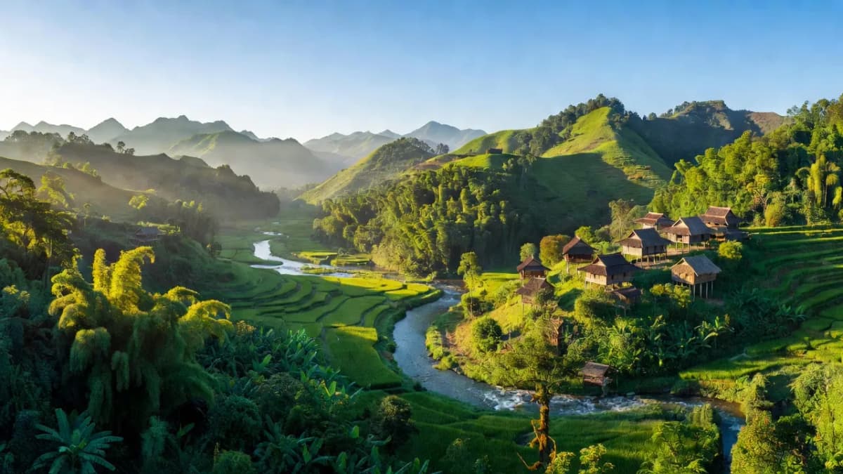 Huyện Đà Bắc, Tỉnh Hoà Bình - Giới thiệu quận huyện