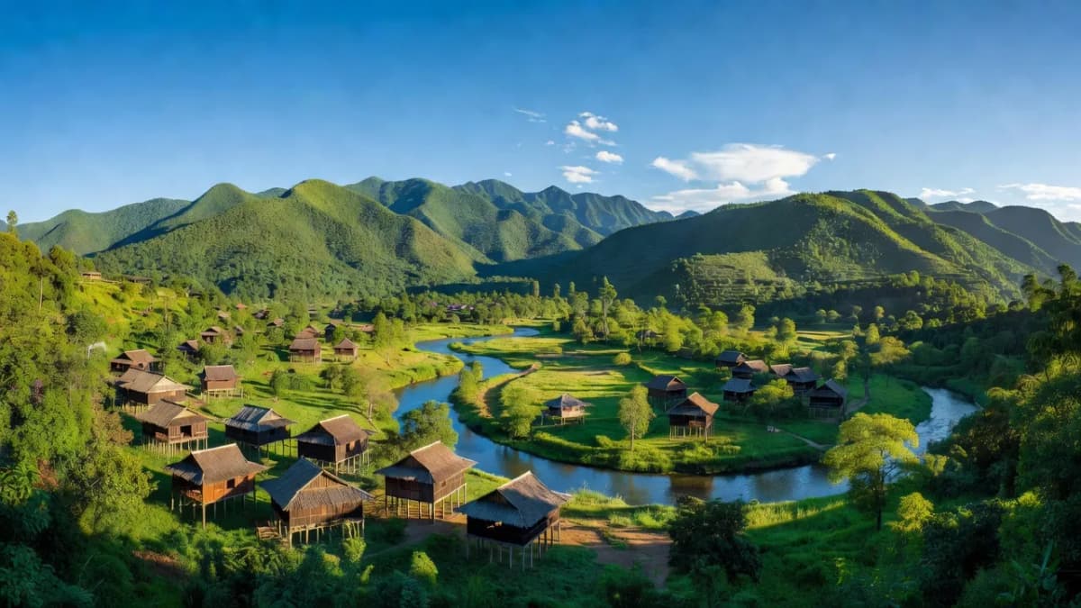 Huyện Lạc Sơn, Tỉnh Hoà Bình - Giới thiệu quận huyện