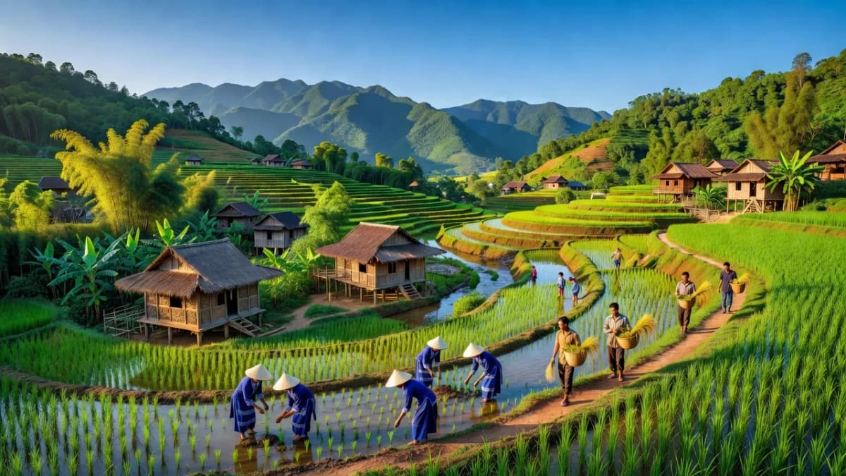 Huyện Tân Lạc, Tỉnh Hoà Bình - Giới thiệu quận huyện