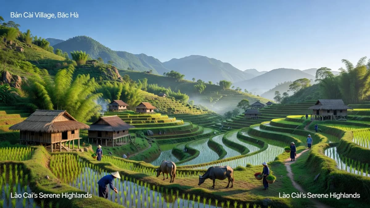 Xã Bản Cái, Huyện Bắc Hà, Tỉnh Lào Cai