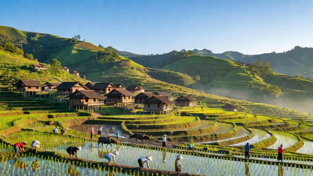 Xã Bản Phố, Huyện Bắc Hà, Tỉnh Lào Cai
