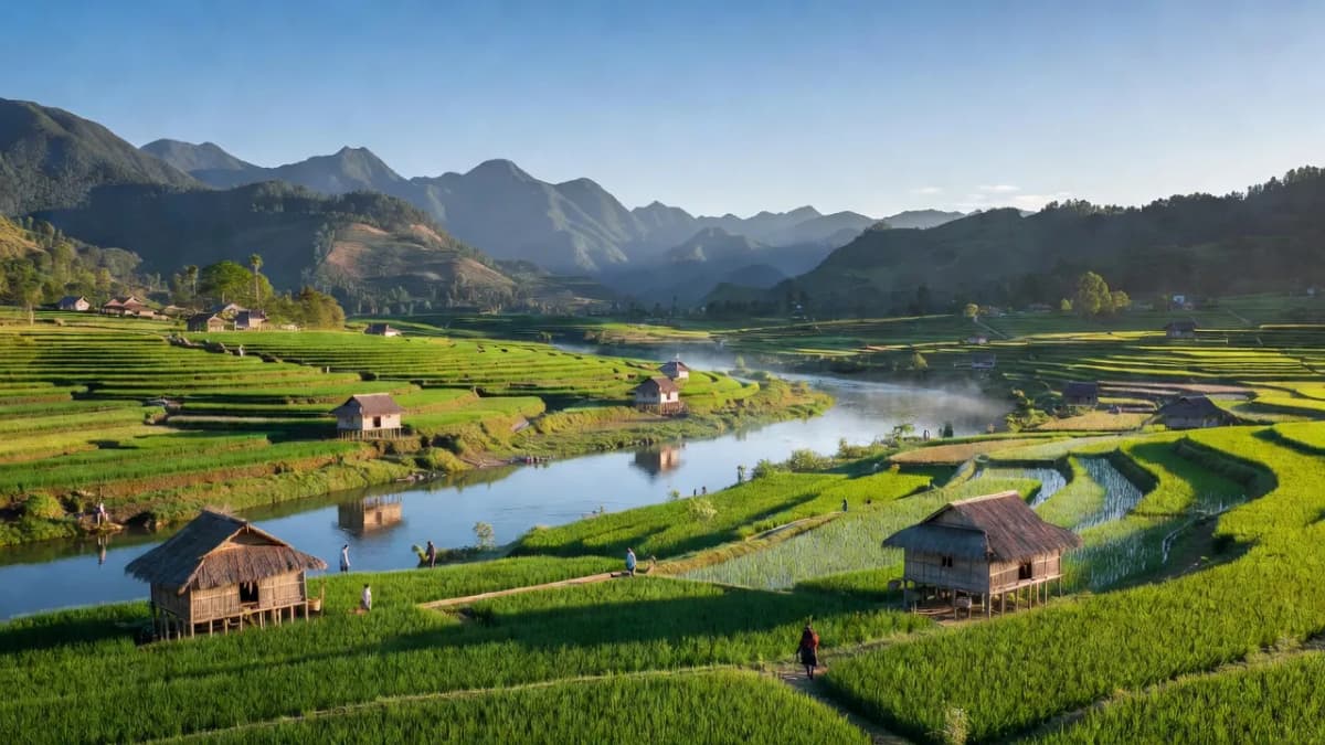 Xã Cốc Lầu, Huyện Bắc Hà, Tỉnh Lào Cai
