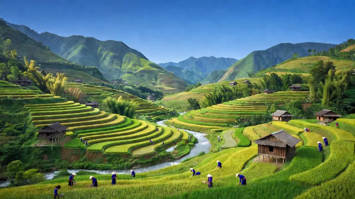 Xã Nậm Mòn, Huyện Bắc Hà, Tỉnh Lào Cai