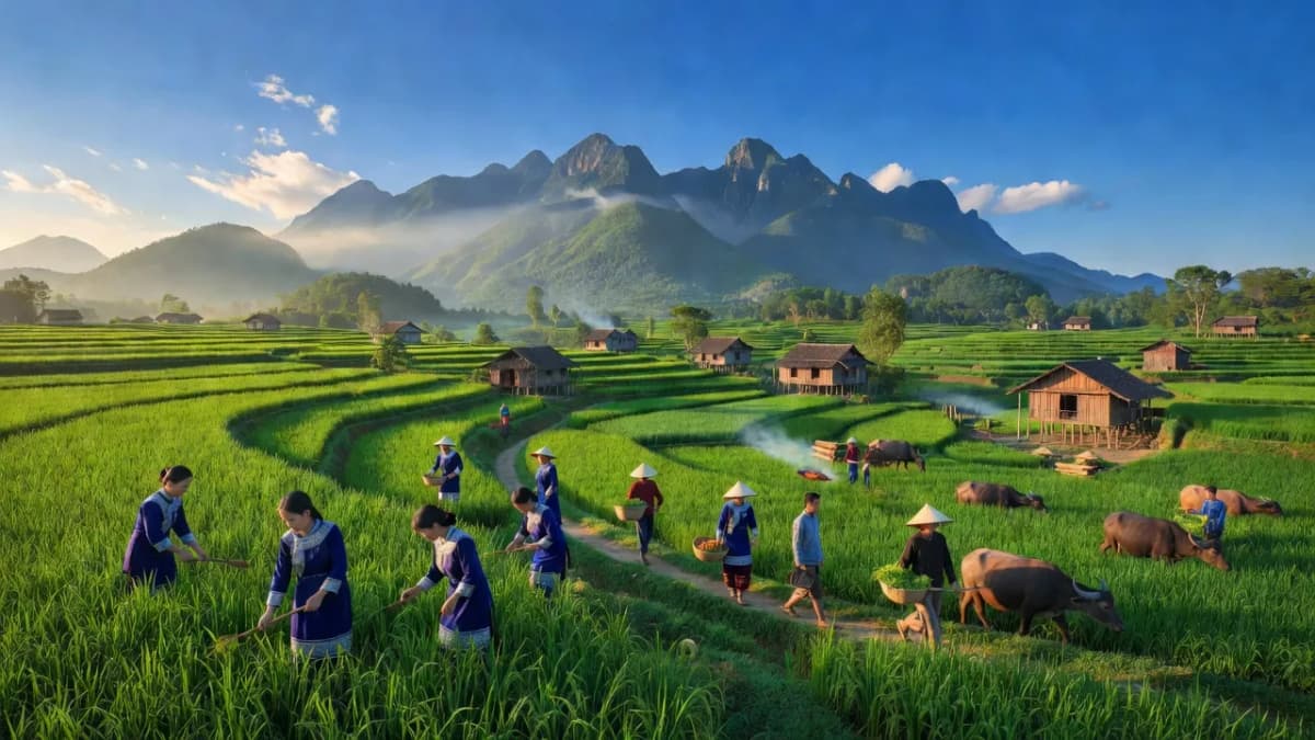 Xã Bản Mế, Huyện Si Ma Cai, Tỉnh Lào Cai