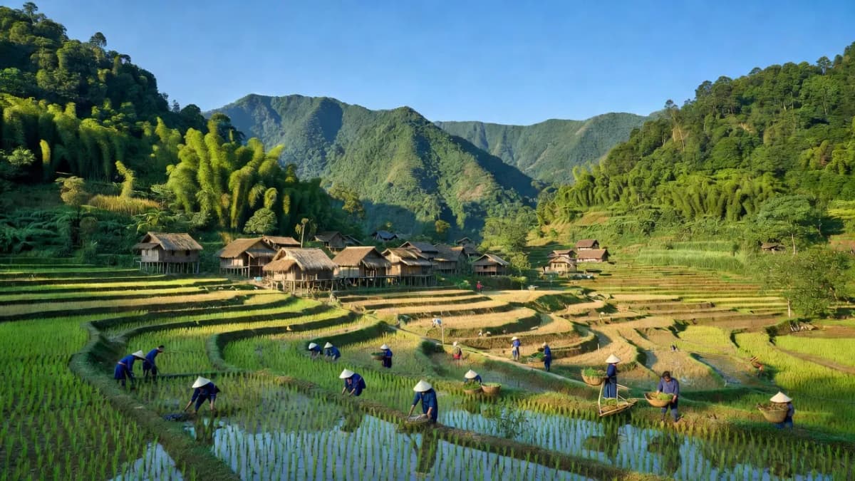 Xã Nậm Tha, Huyện Văn Bàn, Tỉnh Lào Cai