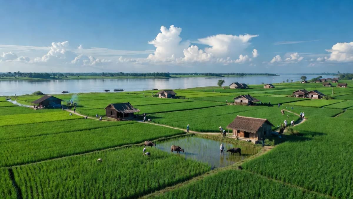 Huyện Tân Hưng, Tỉnh Long An - Giới thiệu quận huyện