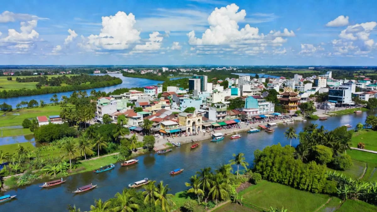 Thành phố Mỹ Tho, Tỉnh Tiền Giang - Giới thiệu quận huyện