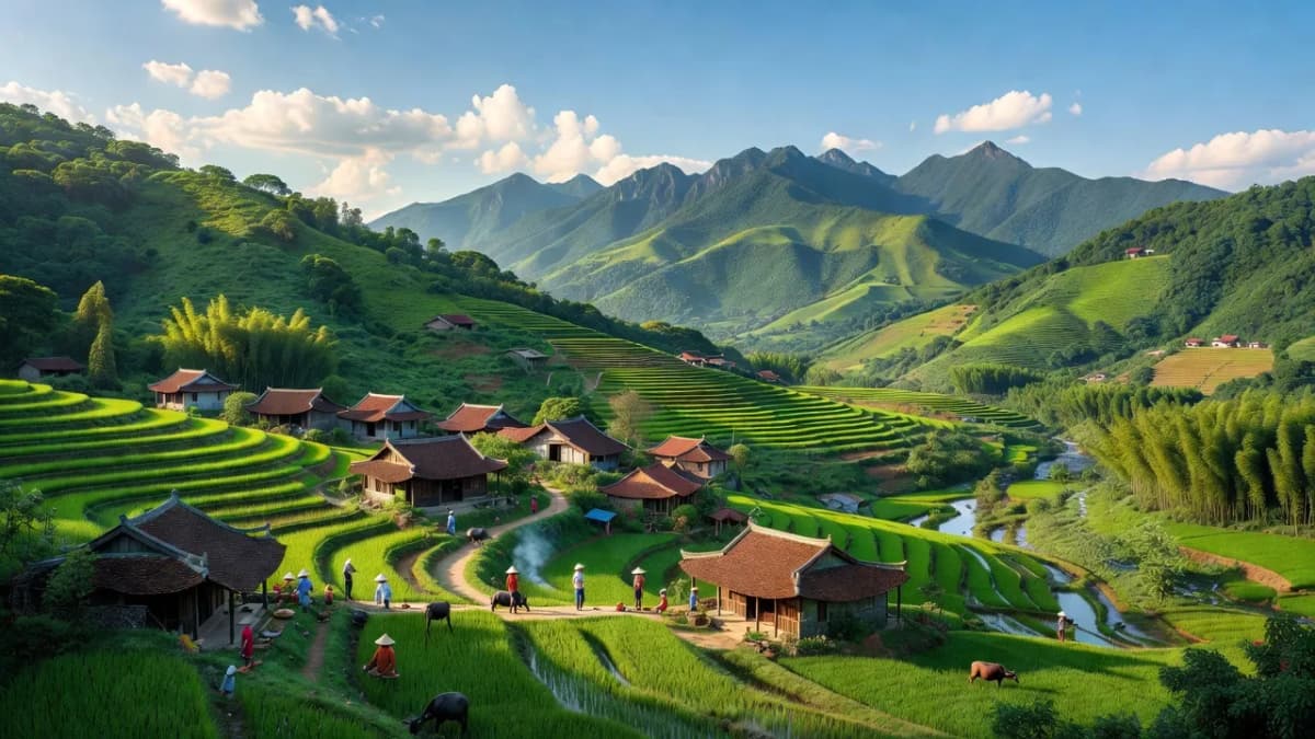 Huyện Lập Thạch, Tỉnh Vĩnh Phúc - Giới thiệu quận huyện