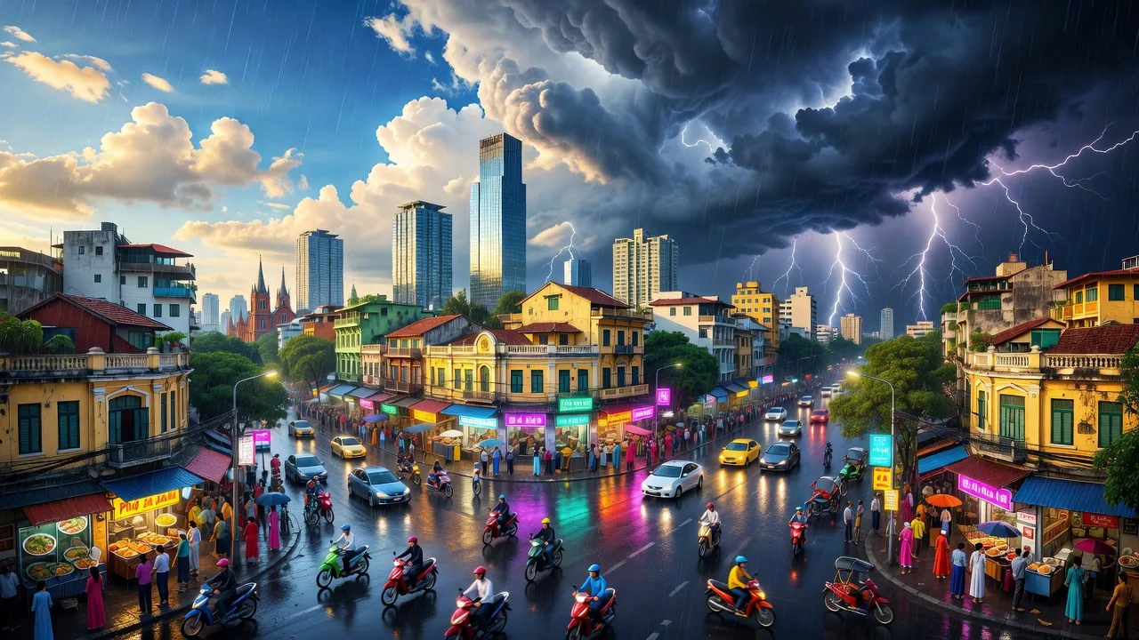 Dự báo thời tiết Hà Nội ngày mai 22/6