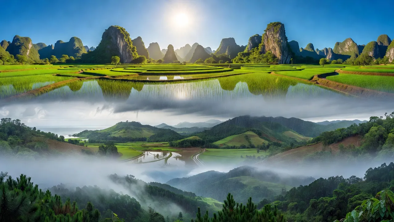 Dự báo thời tiết 1/9: miền Bắc nắng, miền Trung và Tây Nguyên có mưa.