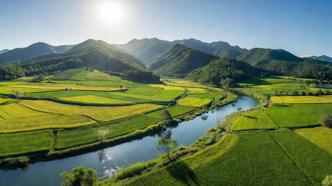 Huyện Định Quán, Đồng Nai, với cảnh đẹp thiên nhiên, rừng núi và sông nước xanh tươi.