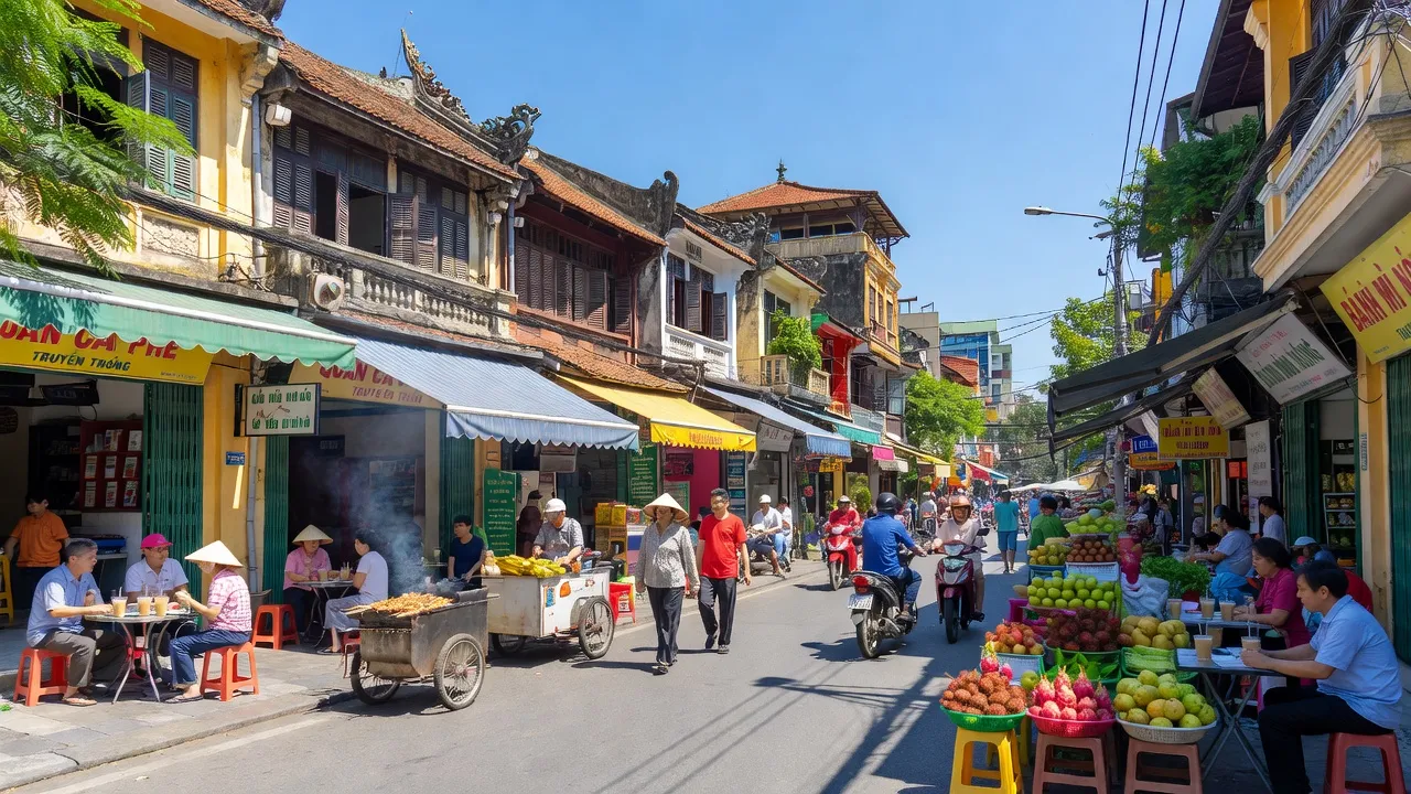 Quận 3, Thành phố Hồ Chí Minh, với kiến trúc truyền thống và cảnh sống sôi động.
