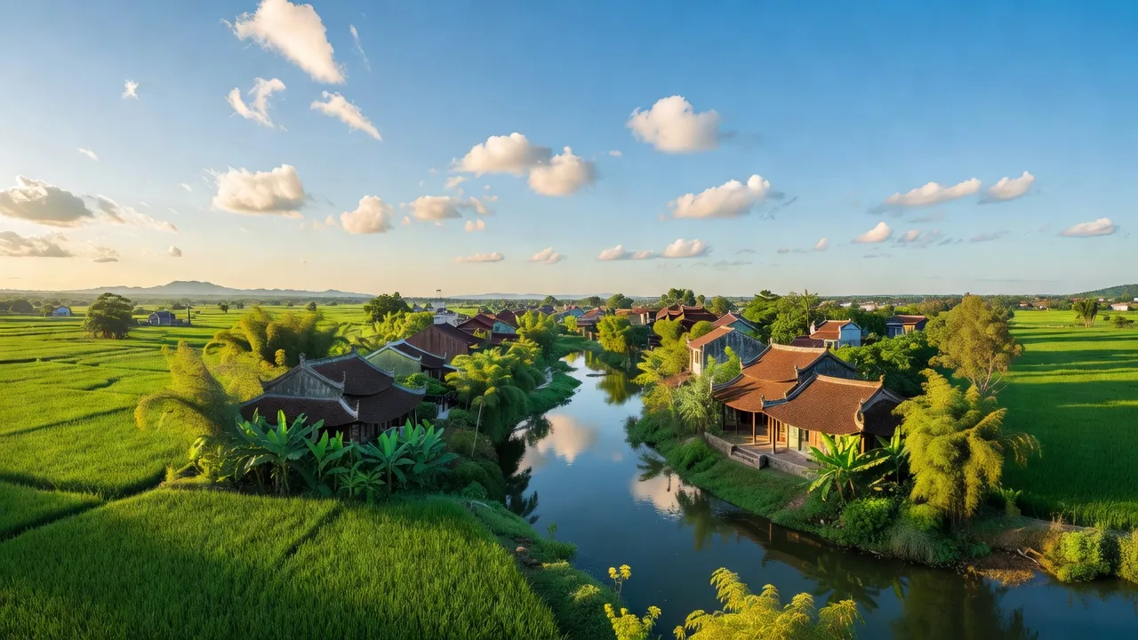 Hương Trà, Huế: Khu vực xanh mát và cảnh đẹp bên dòng sông yên bình.