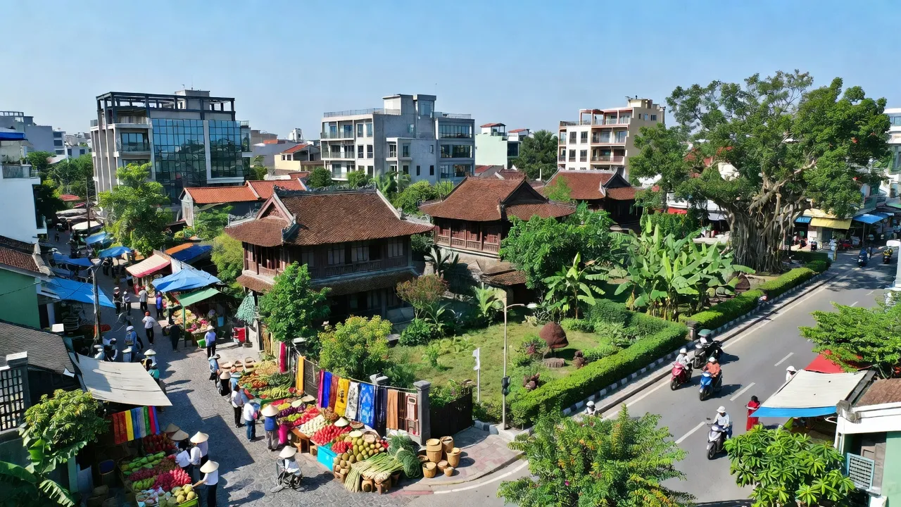 Quận Phú Xuân, Huế với kiến trúc truyền thống, cảnh đẹp thiên nhiên, và không khí nhộn nhịp, 2025.