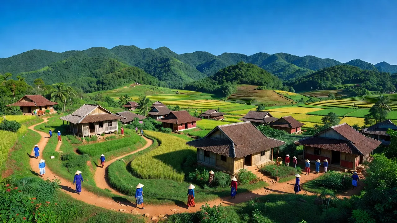 Huyện Trà Bồng tại Quảng Ngãi, miền núi và cảnh quan thiên nhiên tuyệt đẹp, địa điểm du lịch nổi bật.