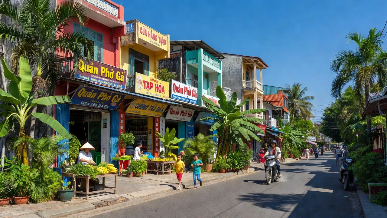 Cảnh sắc Phường Nam Khê, Uông Bí, Quảng Ninh với đời sống địa phương và không gian xanh mát.